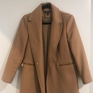 Topshop Camel Coat
